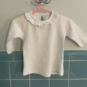 Little English Girls Pima Cotton Shirt 12mo